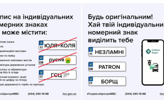 Почему могут отказать в изготовлении индивидуального номерного знака