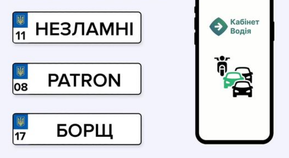 На заметку водителям: в каком случае могут отказать в изготовлении комплекта индивидуальных номерных знаков