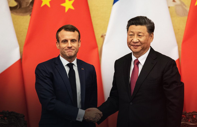 Сі Цзіньпін заявив, що готовий з Францією закликати до «недопущення ескалації» в Україні