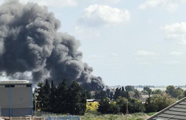 Ізраїль зазнав масштабного ракетного обстрілу з боку Лівану, відео