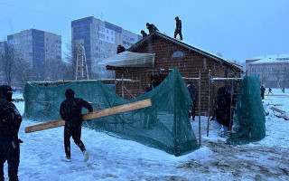У Львові почали демонтаж незаконно збудованої церкви УПЦ МП: фото і відео