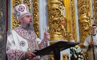 Митрополит Епифаний проведет службу на Пасху в Киево-Печерской лавре