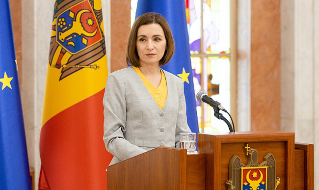 Санду скликає «Європейську Молдову» і закликає народ підтримати європейський вибір країни