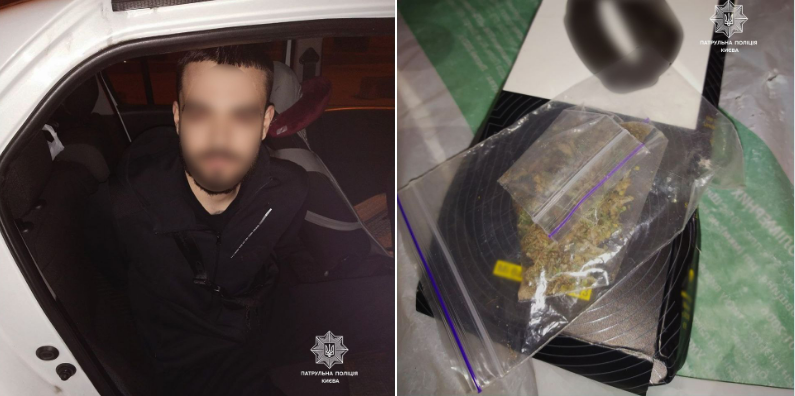 У Києві таксиста під час виконання замовлення попросили доставити якусь коробку: він звернувся до інспекторів