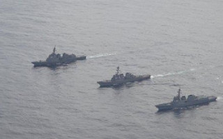 США, Япония и Южная Корея развернули военные учения в Восточном море