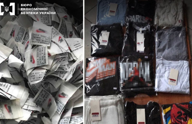 Виготовляли одяг під марками відомих брендів: на Полтавщині викрили підпільний цех