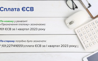 Упрощен алгоритм заполнения реквизита «Назначение платежа» платежной инструкции для уплаты ЕСВ