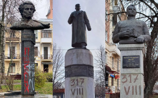 У МКІП роз’яснили ситуацію щодо знесення пам‘ятників Ватутіну та Пушкіну у Полтаві