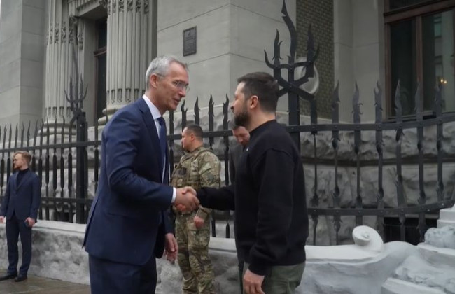 Зеленський у Києві зустрівся з генсеком НАТО Столтенбергом: що обговорили