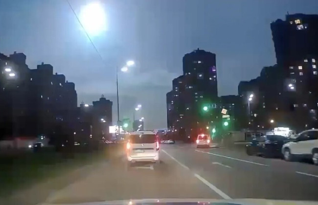 Спалах у небі над Києвом: Державне космічне агентство прокоментувало