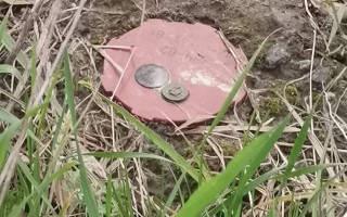 В Киевской области на обочине дороги обнаружили противотанковую мину рф