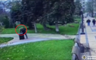 Задержали аж на Черниговщине: правоохранители нашли мужчину, который пытался украсть в Пасху скульптуру в парке в Киеве