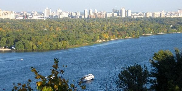 У Києві падає рівень води у Дніпрі