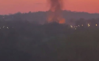 У Києві на проспекті Лобановського сталася масштабна пожежа, відео