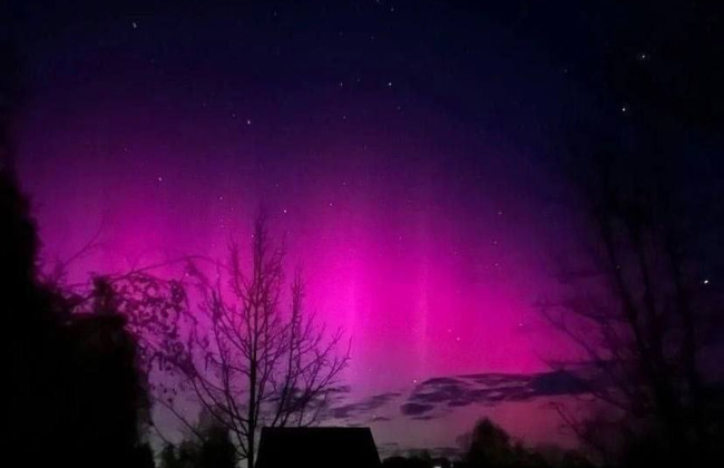 У Державному космічному агентстві пояснили причини «Північного сяйва» над Україною