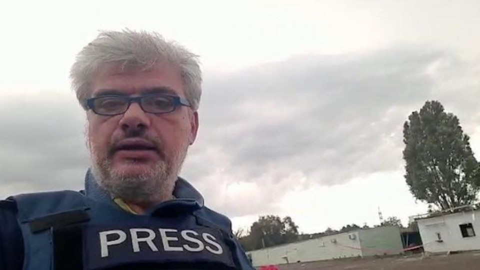 В Херсоне под вражеский обстрел попал журналист итальянской La Repubblica