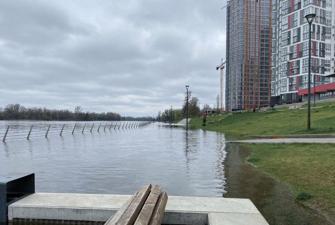 Паводок у Києві: рівень води дещо стабілізувався