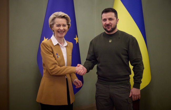 До Києва 9 травня приїде президентка Єврокомісії Урсула фон дер Ляєн