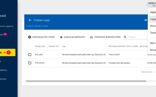 Електронний суд: у Кабінеті судді доступні документи та посилання на записи судових засідань