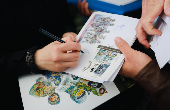 Укрпочта презентовала марку «Гвардия наступления»