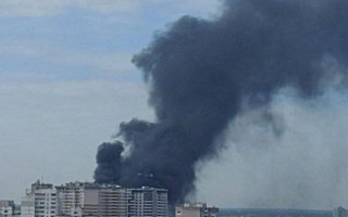 В Киеве вспыхнул масштабный пожар: что известно