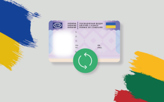 Україна і Литва обмінюватимуть посвідчення водія без іспитів: Кабмін схвалив проєкт Угоди