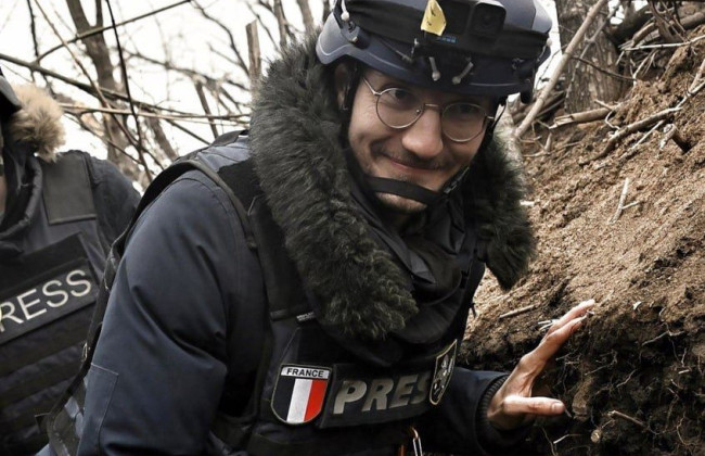 В результате российской агрессии погиб французский журналист Арман Солдин