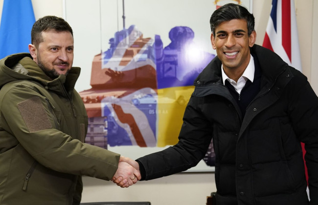 Прем'єр Британії засмутився, що Зеленський не виступить у фіналі Євробачення