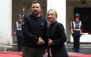 Володимир Зеленський у Римі зустрівся з президентом та прем’єркою Італії