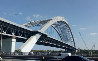 Когда откроют первую часть Подольско-Воскресенского моста: ответ Кличко