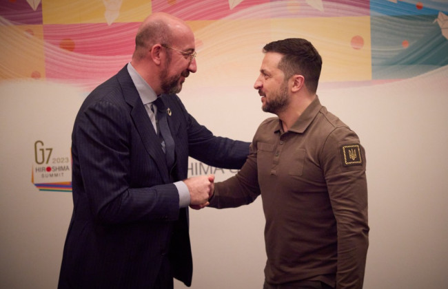 Зеленский и глава Евросовета обсудили запрет на экспорт украинского зерна в ЕС