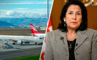 Президентка Грузії оголосила бойкот Georgian Airways за сполучення з рф: розгорівся скандал