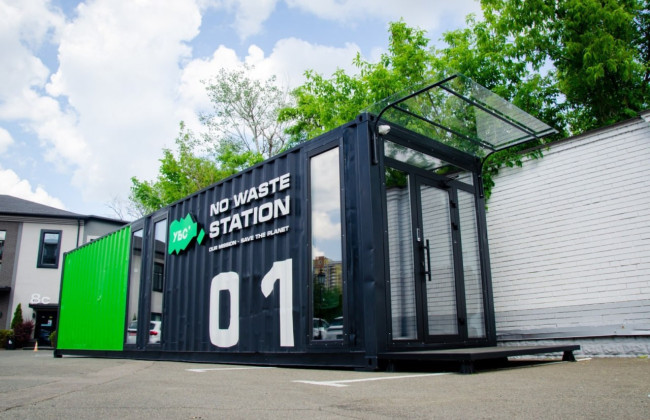 В Киеве заработала сортировочная капсула нового образца: как она работает и что предлагает