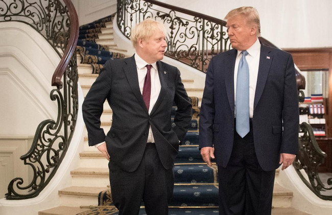 Джонсон на встрече с Трампом обсудил важное значение победы Украины над рф