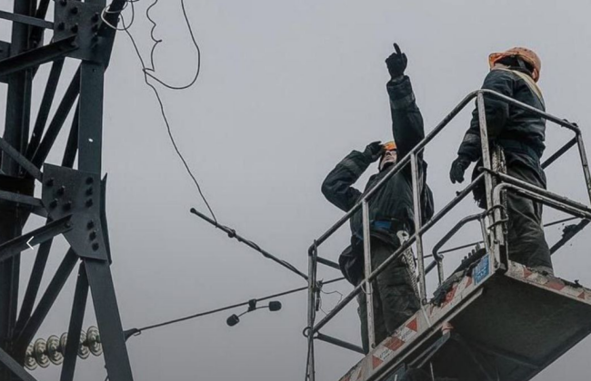 На Одесщине энергетики устраняют последствия непогоды