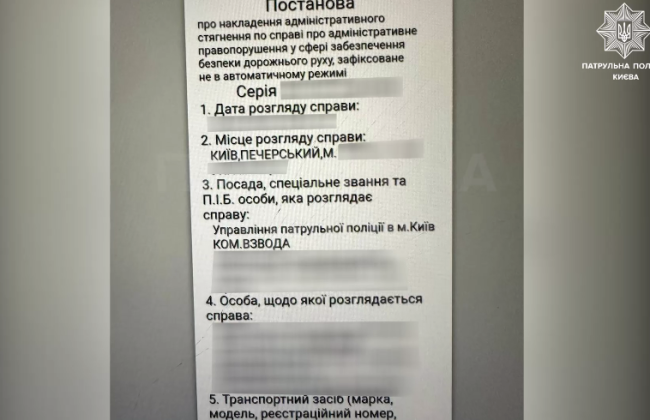 У травні в Києві зупинили та притягнули до відповідальності понад 80 водіїв, які зухвало порушували ПДР: відео