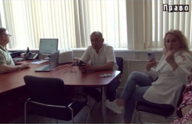 Как заместитель руководителя Нацагентства по аккредитации Сидоренко с бизнесом коммуницирует: 90-е отдыхают, видео