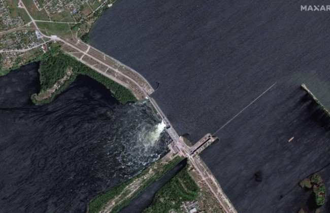 Оккупанты начали минировать Каховскую ГЭС сразу после ее захвата, — разведка