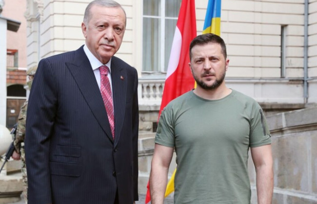 Зеленский обсудил с Эрдоганом расследование подрыва Каховской ГЭС