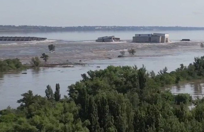 Росіяни підірвали ГЕС, щоб завадити українському контрнаступу, – Генштаб