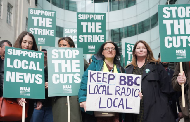 Журналисты BBC в Англии объявили забастовку в среду и четверг: что известно