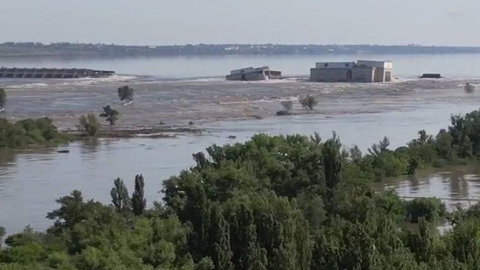 Россияне взорвали ГЭС, чтобы помешать украинскому контрнаступлению – Генштаб