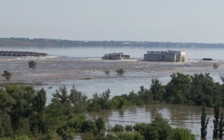 Уровень воды в водохранилище Каховской ГЭС достиг ниже «мертвой точки», — Укргидроэнерго