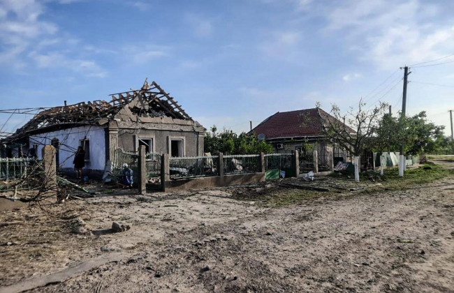 Нічна атака на Одещину: одна з ракет влучила в морське узбережжя,  фото