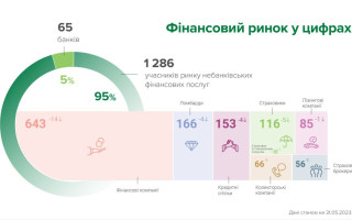 У травні на ринку небанківських фінансових послуг з'явився один новий гравець, а 29 учасників залишили ринок