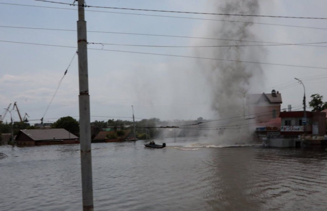 Оккупанты вернулись на подтопленные позиции на Херсонщине: обстрелы снова усилились