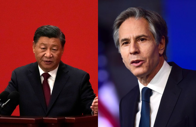 Лидер Китая Си Цзиньпин проводит встречу с госсекретарем США Энтони Блинкеном, — СМИ