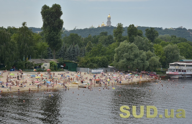 Аналіз води на пляжах Києва: безпечні показники мають лише 5 водойм