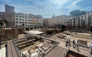 У Римі відкрили для туристів площу, де був убитий Юлій Цезар