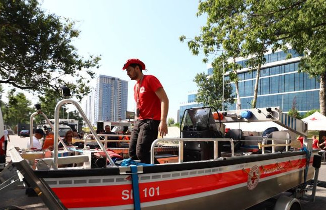 В Киеве отработали действия на случай чрезвычайной ситуации на Киевской ГЭС: детали